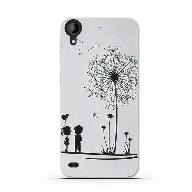 Case for HTC Desire 530 Case Cover TPU Silicone Cover for HTC Desire 530 630 Phone Case 3D Relief Capa for HTC Desire 530 Cover