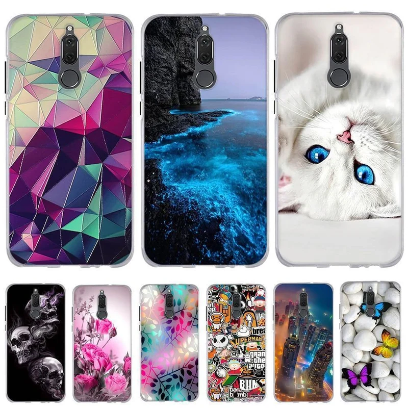 3D Case For Huawei Mate 10 Lite Case Cover Silicon for Huawei Nova 2i Case Cover Huawei Mate 10 Lite 10lite/ Nova 2i / Honor 9i