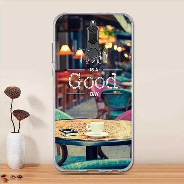 3D Case For Huawei Mate 10 Lite Case Cover Silicon for Huawei Nova 2i Case Cover Huawei Mate 10 Lite 10lite/ Nova 2i / Honor 9i