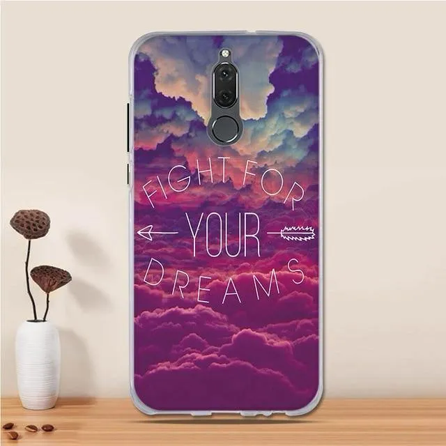 3D Case For Huawei Mate 10 Lite Case Cover Silicon for Huawei Nova 2i Case Cover Huawei Mate 10 Lite 10lite/ Nova 2i / Honor 9i