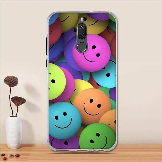 3D Case For Huawei Mate 10 Lite Case Cover Silicon for Huawei Nova 2i Case Cover Huawei Mate 10 Lite 10lite/ Nova 2i / Honor 9i