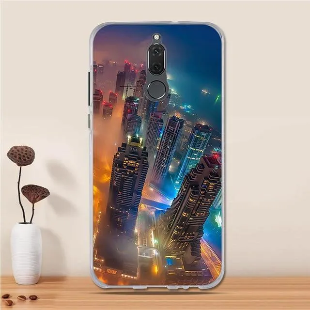 3D Case For Huawei Mate 10 Lite Case Cover Silicon for Huawei Nova 2i Case Cover Huawei Mate 10 Lite 10lite/ Nova 2i / Honor 9i