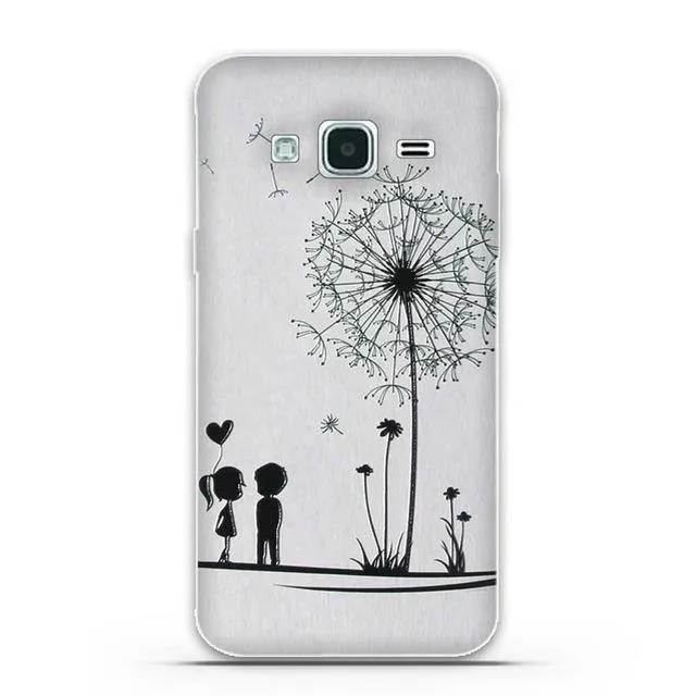 Cover For Samsung J3 2016 Case Pattern Silicon Case for Samsung Galaxy J3 2016 Case 3D Relief Soft TPU Cover For Samsung J3 2015
