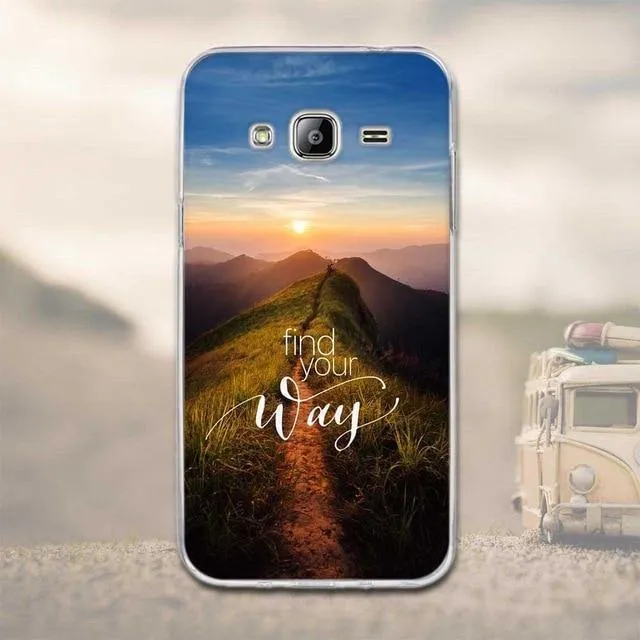 Cover For Samsung J3 2016 Case Pattern Silicon Case for Samsung Galaxy J3 2016 Case 3D Relief Soft TPU Cover For Samsung J3 2015