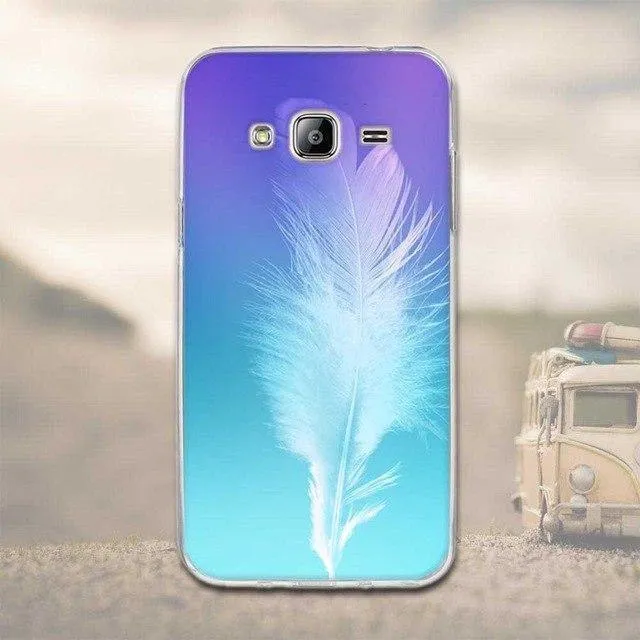 Cover For Samsung J3 2016 Case Pattern Silicon Case for Samsung Galaxy J3 2016 Case 3D Relief Soft TPU Cover For Samsung J3 2015