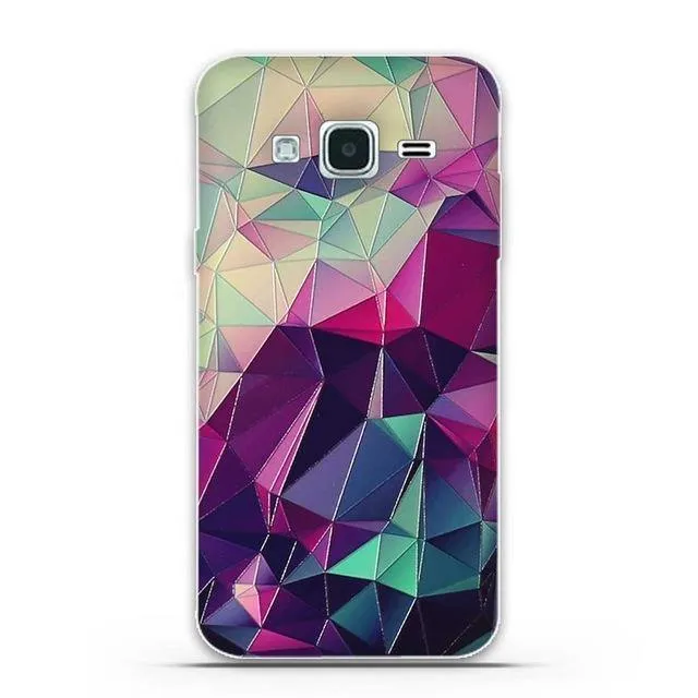 Cover For Samsung J3 2016 Case Pattern Silicon Case for Samsung Galaxy J3 2016 Case 3D Relief Soft TPU Cover For Samsung J3 2015