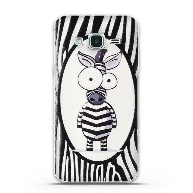 Cover For Samsung J3 2016 Case Pattern Silicon Case for Samsung Galaxy J3 2016 Case 3D Relief Soft TPU Cover For Samsung J3 2015