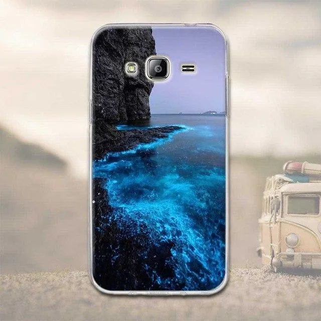 Cover For Samsung J3 2016 Case Pattern Silicon Case for Samsung Galaxy J3 2016 Case 3D Relief Soft TPU Cover For Samsung J3 2015