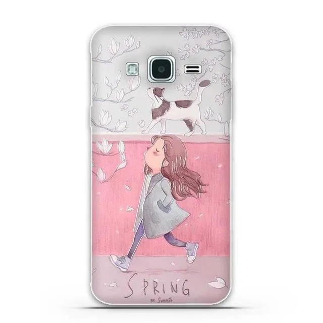 Cover For Samsung J3 2016 Case Pattern Silicon Case for Samsung Galaxy J3 2016 Case 3D Relief Soft TPU Cover For Samsung J3 2015