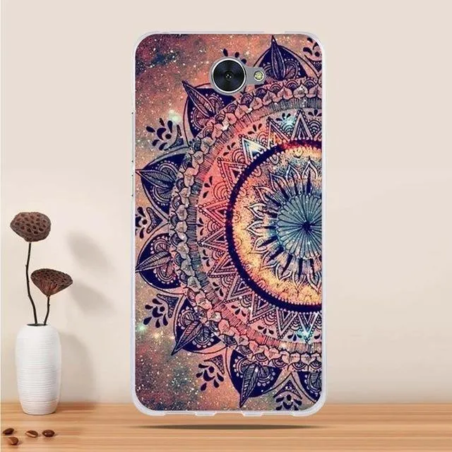 Soft TPU Phone Case For Huawei Y7 Case Cover Coque for Huawei Y7 Prime 2018 Cover Silicone 3d funda for Huawei Y7 2018 Case Capa