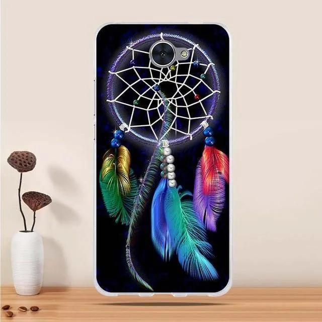 Soft TPU Phone Case For Huawei Y7 Case Cover Coque for Huawei Y7 Prime 2018 Cover Silicone 3d funda for Huawei Y7 2018 Case Capa