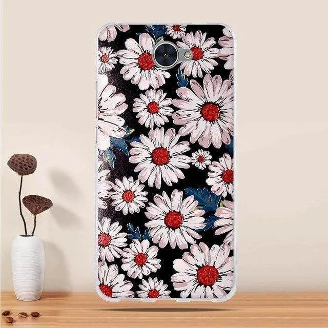 Soft TPU Phone Case For Huawei Y7 Case Cover Coque for Huawei Y7 Prime 2018 Cover Silicone 3d funda for Huawei Y7 2018 Case Capa
