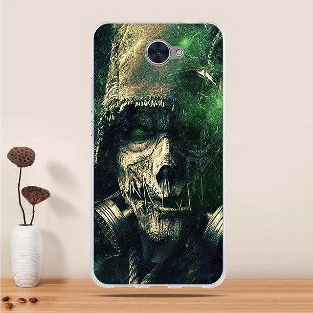 Soft TPU Phone Case For Huawei Y7 Case Cover Coque for Huawei Y7 Prime 2018 Cover Silicone 3d funda for Huawei Y7 2018 Case Capa