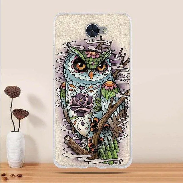 Soft TPU Phone Case For Huawei Y7 Case Cover Coque for Huawei Y7 Prime 2018 Cover Silicone 3d funda for Huawei Y7 2018 Case Capa