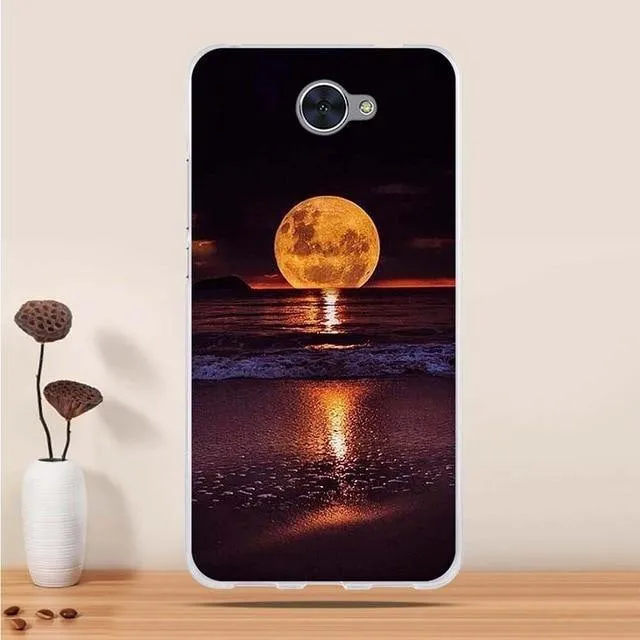 Soft TPU Phone Case For Huawei Y7 Case Cover Coque for Huawei Y7 Prime 2018 Cover Silicone 3d funda for Huawei Y7 2018 Case Capa