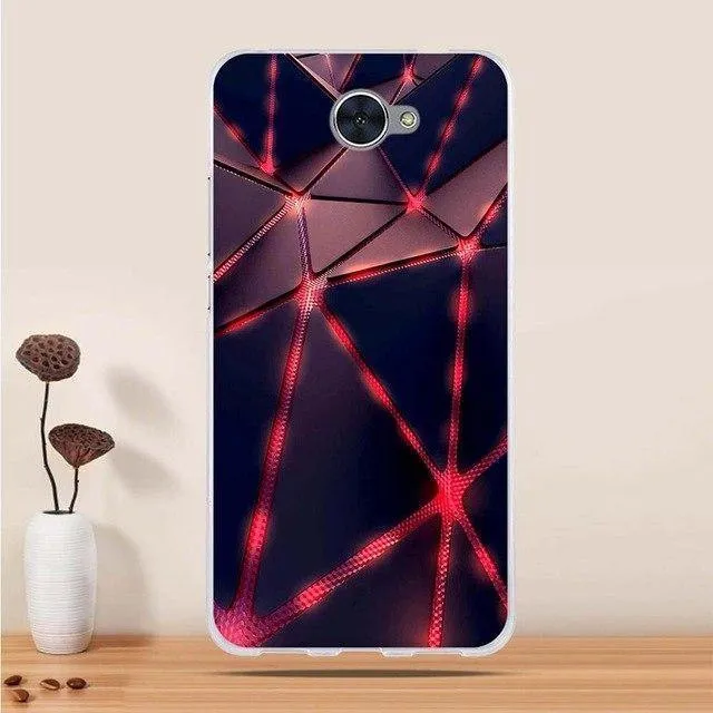 Soft TPU Phone Case For Huawei Y7 Case Cover Coque for Huawei Y7 Prime 2018 Cover Silicone 3d funda for Huawei Y7 2018 Case Capa