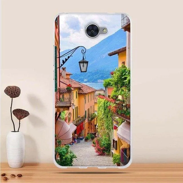Soft TPU Phone Case For Huawei Y7 Case Cover Coque for Huawei Y7 Prime 2018 Cover Silicone 3d funda for Huawei Y7 2018 Case Capa
