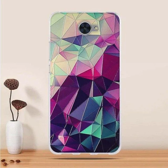 Soft TPU Phone Case For Huawei Y7 Case Cover Coque for Huawei Y7 Prime 2018 Cover Silicone 3d funda for Huawei Y7 2018 Case Capa