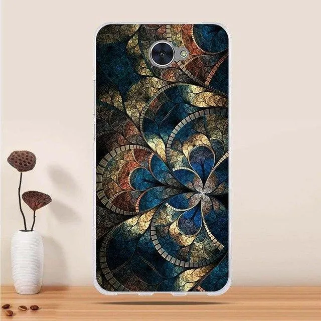 Soft TPU Phone Case For Huawei Y7 Case Cover Coque for Huawei Y7 Prime 2018 Cover Silicone 3d funda for Huawei Y7 2018 Case Capa