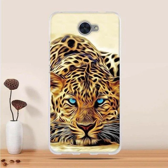Soft TPU Phone Case For Huawei Y7 Case Cover Coque for Huawei Y7 Prime 2018 Cover Silicone 3d funda for Huawei Y7 2018 Case Capa