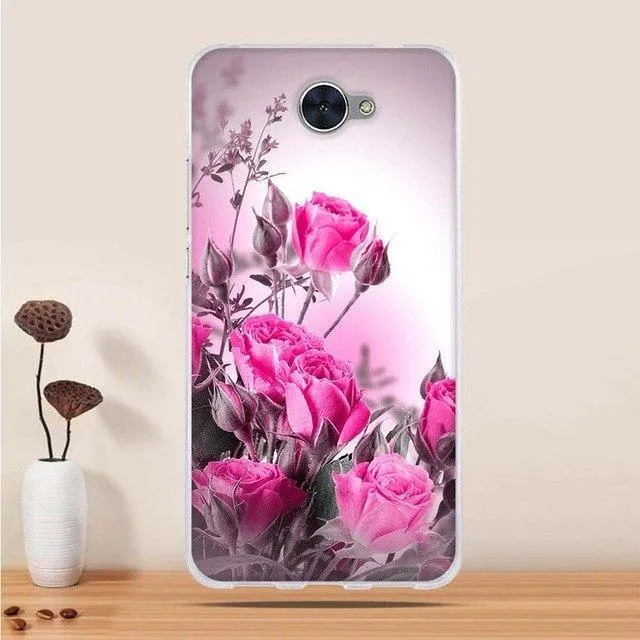 Soft TPU Phone Case For Huawei Y7 Case Cover Coque for Huawei Y7 Prime 2018 Cover Silicone 3d funda for Huawei Y7 2018 Case Capa