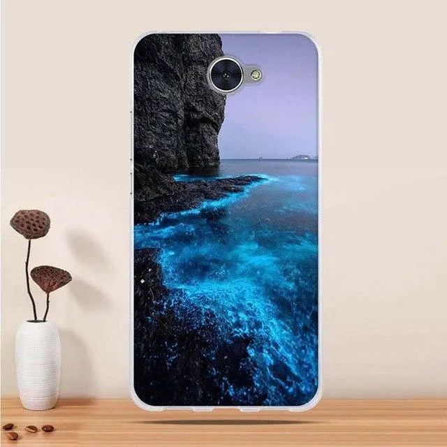 Soft TPU Phone Case For Huawei Y7 Case Cover Coque for Huawei Y7 Prime 2018 Cover Silicone 3d funda for Huawei Y7 2018 Case Capa