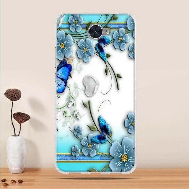 Soft TPU Phone Case For Huawei Y7 Case Cover Coque for Huawei Y7 Prime 2018 Cover Silicone 3d funda for Huawei Y7 2018 Case Capa