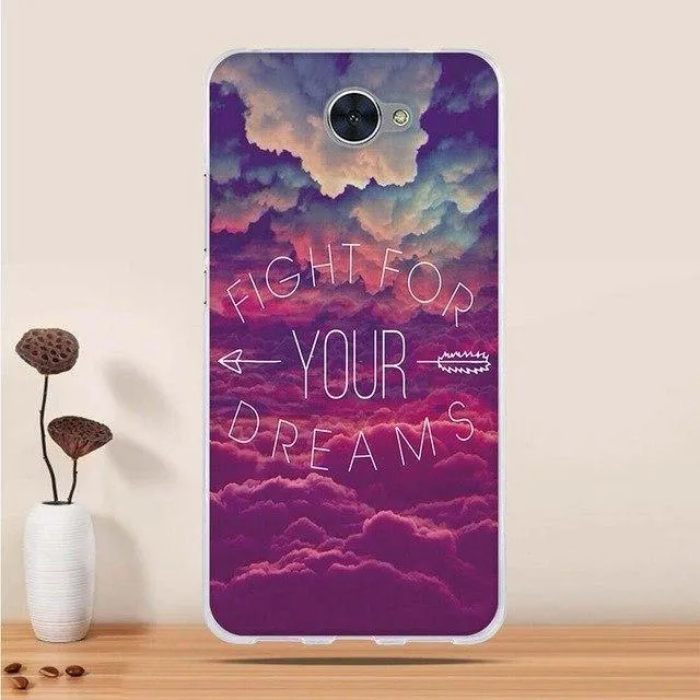 Soft TPU Phone Case For Huawei Y7 Case Cover Coque for Huawei Y7 Prime 2018 Cover Silicone 3d funda for Huawei Y7 2018 Case Capa