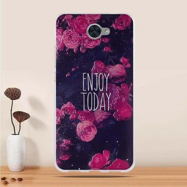 Soft TPU Phone Case For Huawei Y7 Case Cover Coque for Huawei Y7 Prime 2018 Cover Silicone 3d funda for Huawei Y7 2018 Case Capa