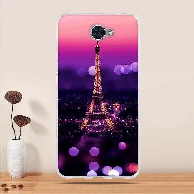 Soft TPU Phone Case For Huawei Y7 Case Cover Coque for Huawei Y7 Prime 2018 Cover Silicone 3d funda for Huawei Y7 2018 Case Capa