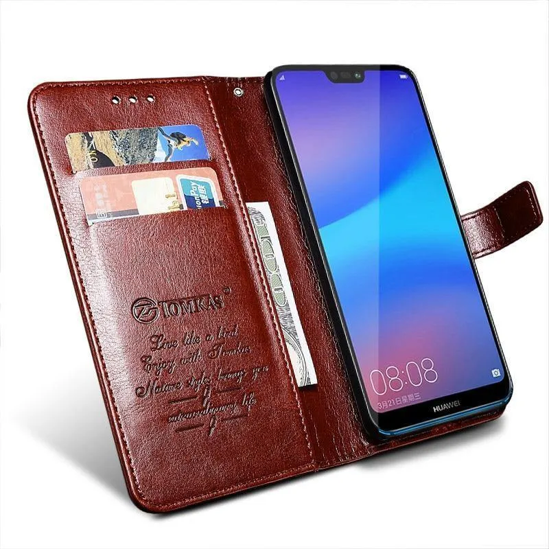 TOMKAS Brieftasche Fall Für HUAWEI P20 Lite Flip Coque Leder Mit Stand Telefon Tasche Fall Abdeckung Für Huawei P20 Lite Fällen p20 P20 Pro
