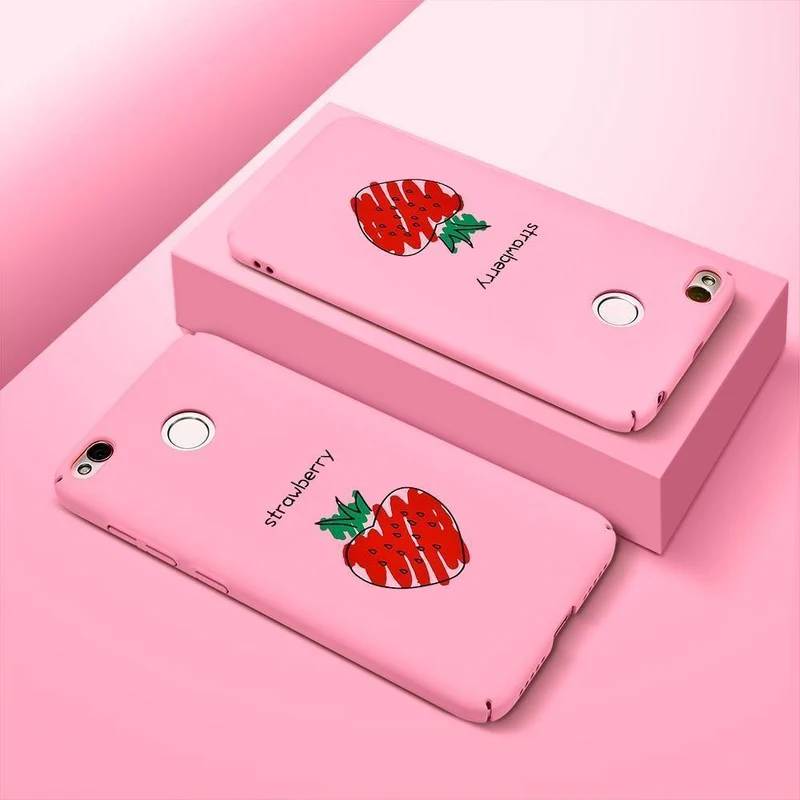 TOMKAS Niedliche Hülle Für Xiaomi Redmi 4X Hüllen Candy Hard PC Matte Coque 5.0 Zoll Xaomi Telefonhülle Für Xiaomi Xiomi Redmi 4X