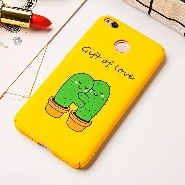 TOMKAS Niedliche Hülle Für Xiaomi Redmi 4X Hüllen Candy Hard PC Matte Coque 5.0 Zoll Xaomi Telefonhülle Für Xiaomi Xiomi Redmi 4X