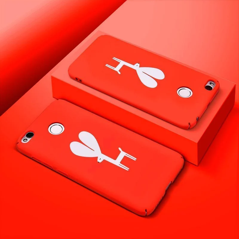 TOMKAS Niedliche Hülle Für Xiaomi Redmi 4X Hüllen Candy Hard PC Matte Coque 5.0 Zoll Xaomi Telefonhülle Für Xiaomi Xiomi Redmi 4X