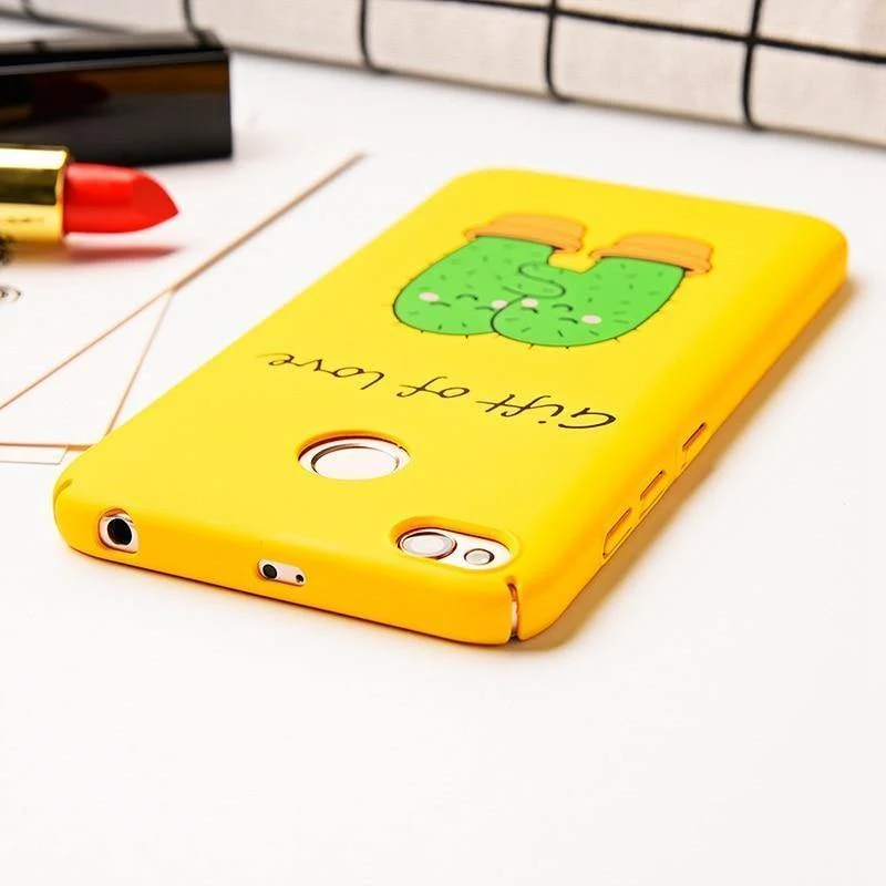 TOMKAS Niedliche Hülle Für Xiaomi Redmi 4X Hüllen Candy Hard PC Matte Coque 5.0 Zoll Xaomi Telefonhülle Für Xiaomi Xiomi Redmi 4X