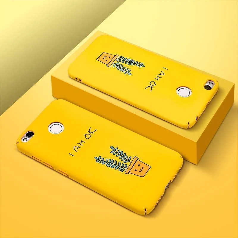 TOMKAS Niedliche Hülle Für Xiaomi Redmi 4X Hüllen Candy Hard PC Matte Coque 5.0 Zoll Xaomi Telefonhülle Für Xiaomi Xiomi Redmi 4X
