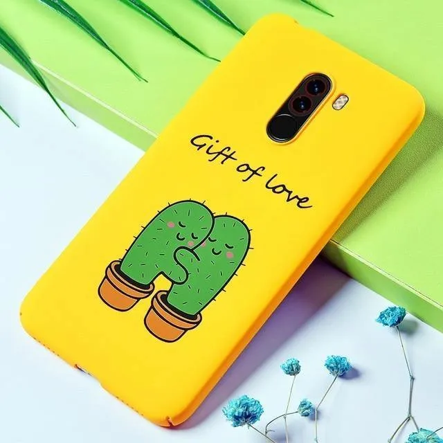 TOMKAS Lustige Banana Bad Boy Pocophone F1 Hülle, Harte Rückseite Pocophone Hülle, Süße Tier-Telefonhüllen für Xiaomi Pocophone F1