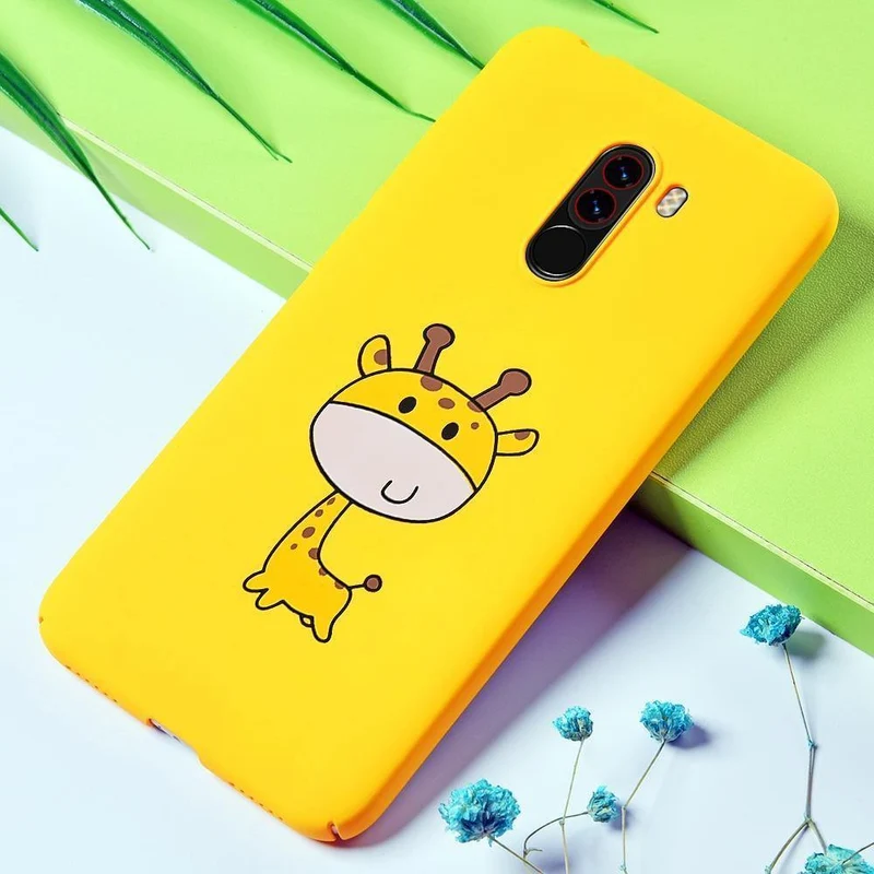 TOMKAS Lustige Banana Bad Boy Pocophone F1 Hülle, Harte Rückseite Pocophone Hülle, Süße Tier-Telefonhüllen für Xiaomi Pocophone F1