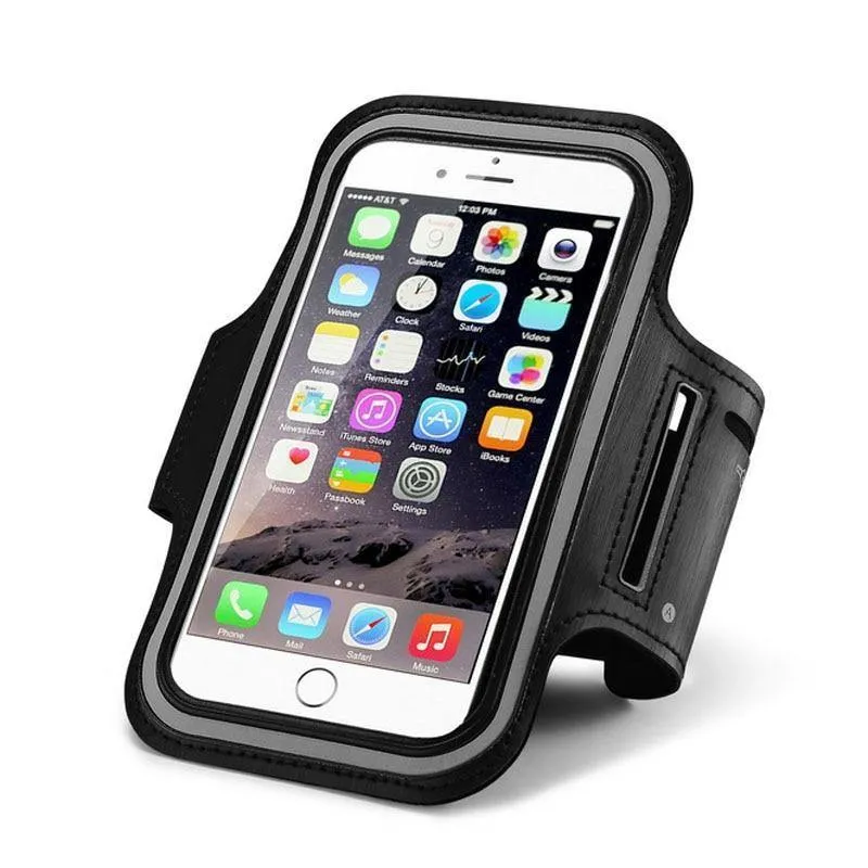 TOMKAS Sporthülle für iPhone 7 6 6s 4.7 Zoll Telefon Wasserdichte Sportarmband-Armband-Gürtelabdeckung Lauf-GYM-Telefontasche