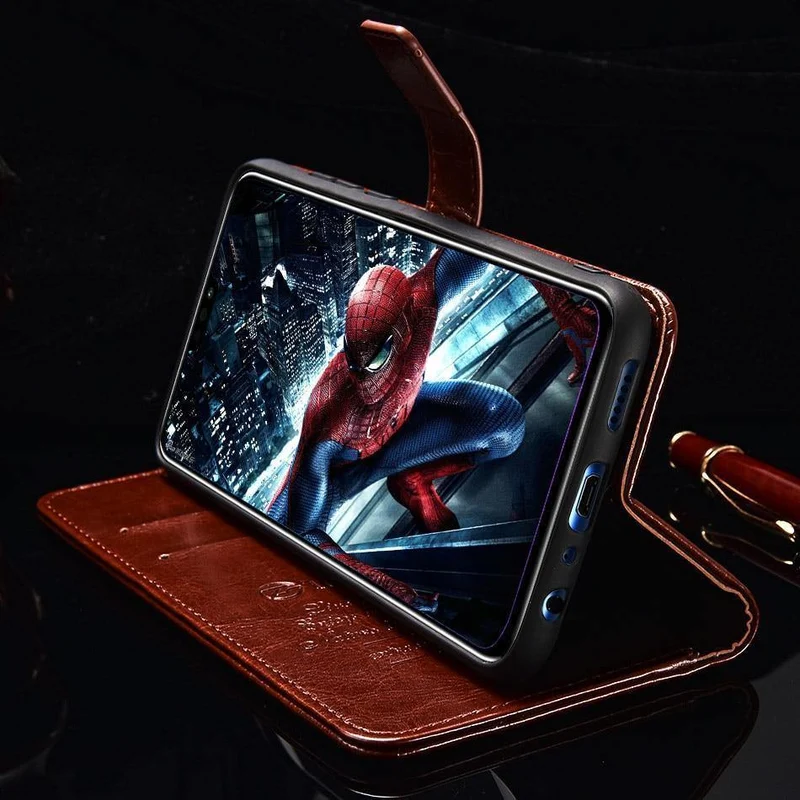 TOMKAS Luxus Leder Flip Fall für Honor 8x 360 Schutzhülle Telefon Abdeckung Leder Brieftasche Silicon Fällen für Huawei Honor 8x