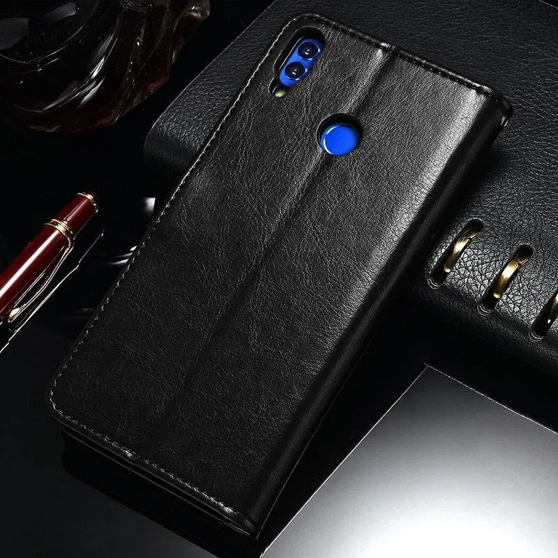 TOMKAS Luxus Leder Flip Fall für Honor 8x 360 Schutzhülle Telefon Abdeckung Leder Brieftasche Silicon Fällen für Huawei Honor 8x