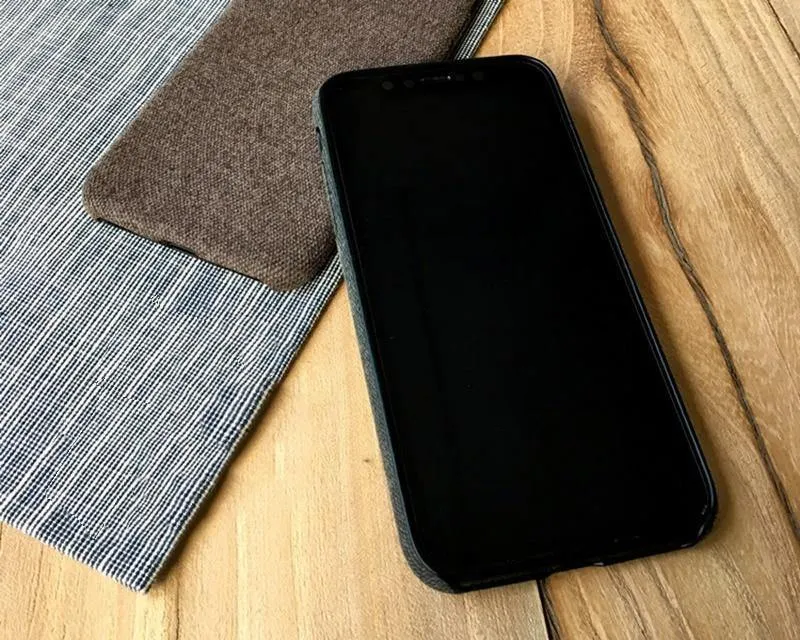 TOMKAS Leinen Weichen Stoff Fall Für iPhone X 6 7 8 Fällen Luxus Abdeckung Baumwolle Coque Telefon Fall Für iPhone 6S 7 8 Plus Zurück Abdeckung