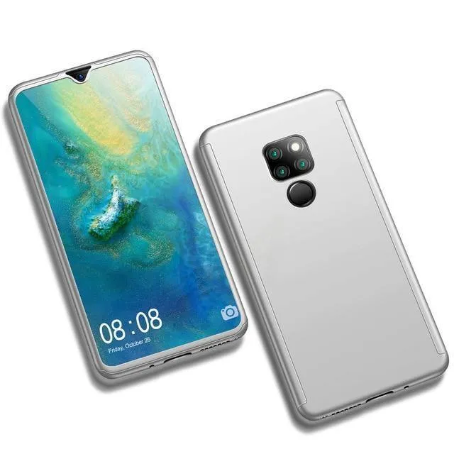 H&A 360-Grad-Vollschutz-Telefonhülle für Huawei Mate 20 10 Pro Lite 20X PC Stoßfeste Hülle Mate 10 Lite Mate 20 Lite Hülle