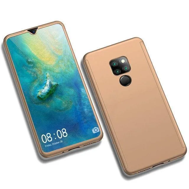H&A 360-Grad-Vollschutz-Telefonhülle für Huawei Mate 20 10 Pro Lite 20X PC Stoßfeste Hülle Mate 10 Lite Mate 20 Lite Hülle