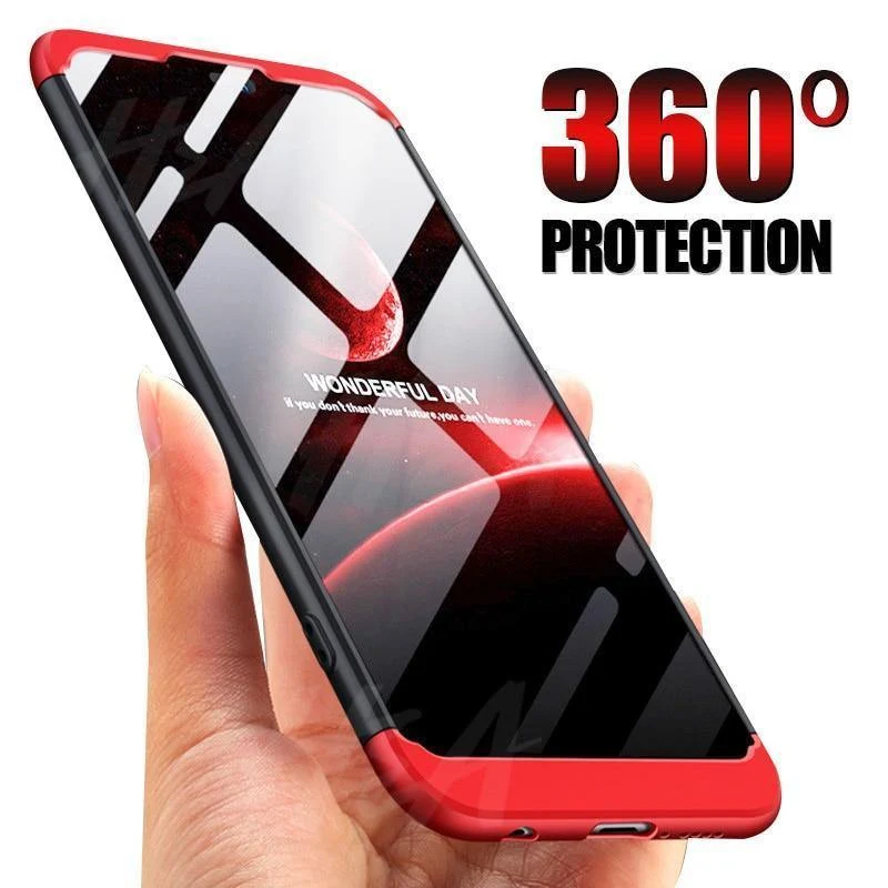 H&A Luxus 360° Volle Abdeckung Matte Handyhülle für Huawei P20 Pro P20 Lite Harte PC Anti-Klopf-Abdeckung für Huawei P20 Hülle