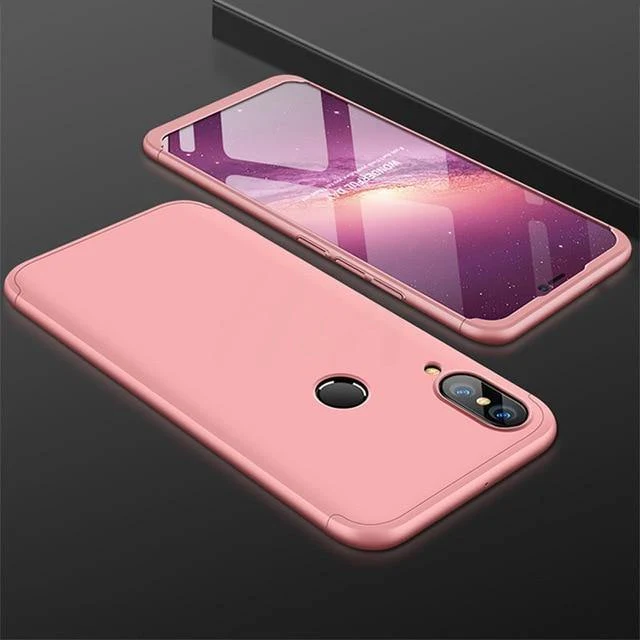 H&A Luxus 360° Volle Abdeckung Matte Handyhülle für Huawei P20 Pro P20 Lite Harte PC Anti-Klopf-Abdeckung für Huawei P20 Hülle