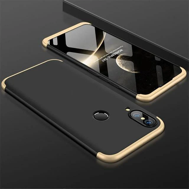 H&A Luxus 360° Volle Abdeckung Matte Handyhülle für Huawei P20 Pro P20 Lite Harte PC Anti-Klopf-Abdeckung für Huawei P20 Hülle