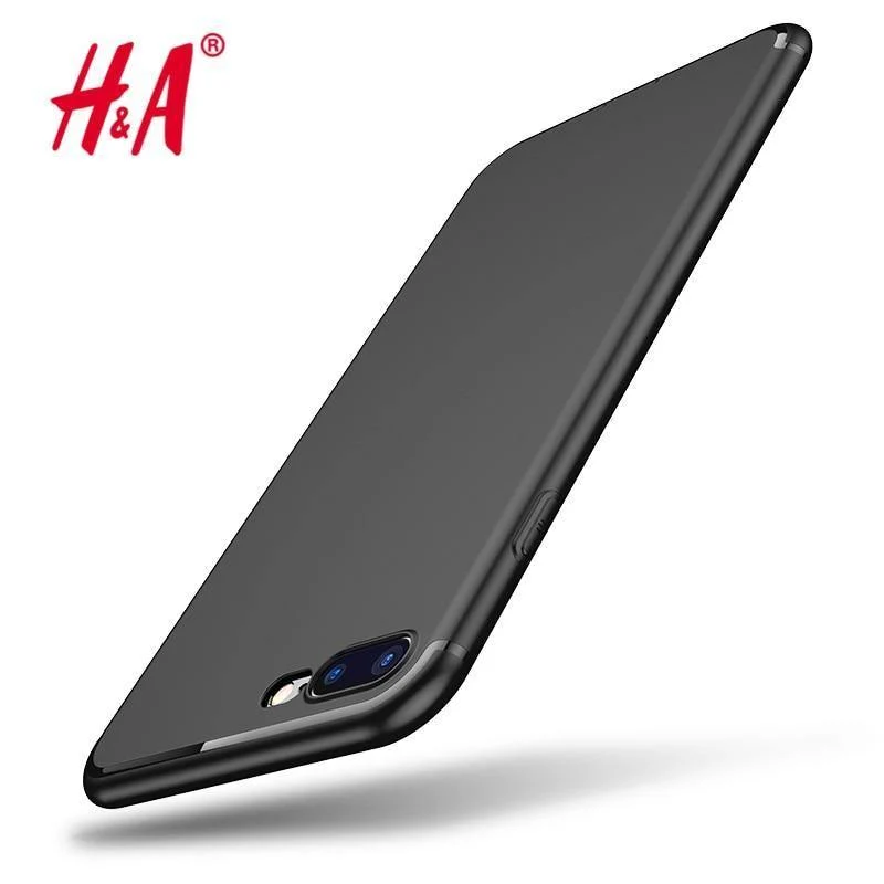 H&A Luxus-Rückseite, matte, weiche Silikonhülle für iPhone 6 Hüllen 6s Plus 5 5s SE 7 7 Hülle, vollständige Abdeckung für iPhone 7 7 Plus Handyhüllen