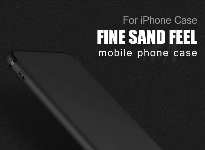 H&A Luxus-Rückseite, matte, weiche Silikonhülle für iPhone 6 Hüllen 6s Plus 5 5s SE 7 7 Hülle, vollständige Abdeckung für iPhone 7 7 Plus Handyhüllen