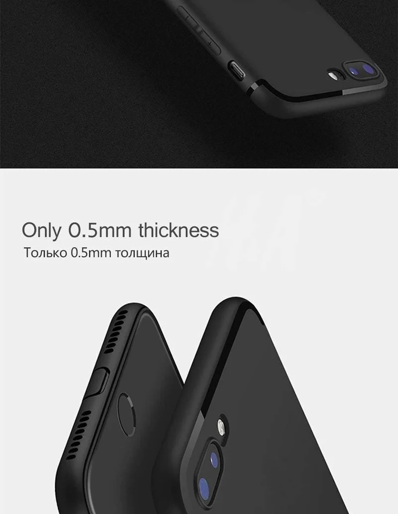 H&A Luxus-Rückseite, matte, weiche Silikonhülle für iPhone 6 Hüllen 6s Plus 5 5s SE 7 7 Hülle, vollständige Abdeckung für iPhone 7 7 Plus Handyhüllen